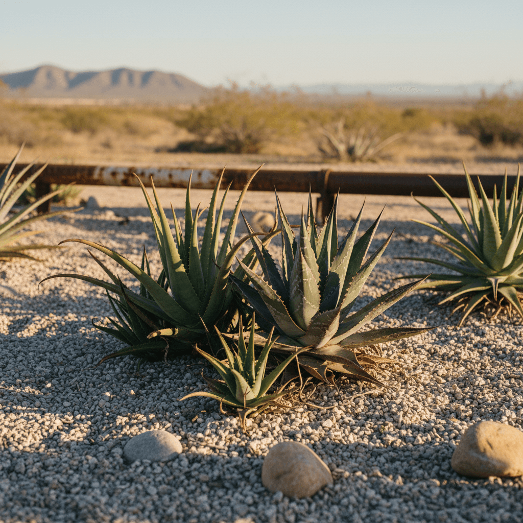 Desert garden detail
