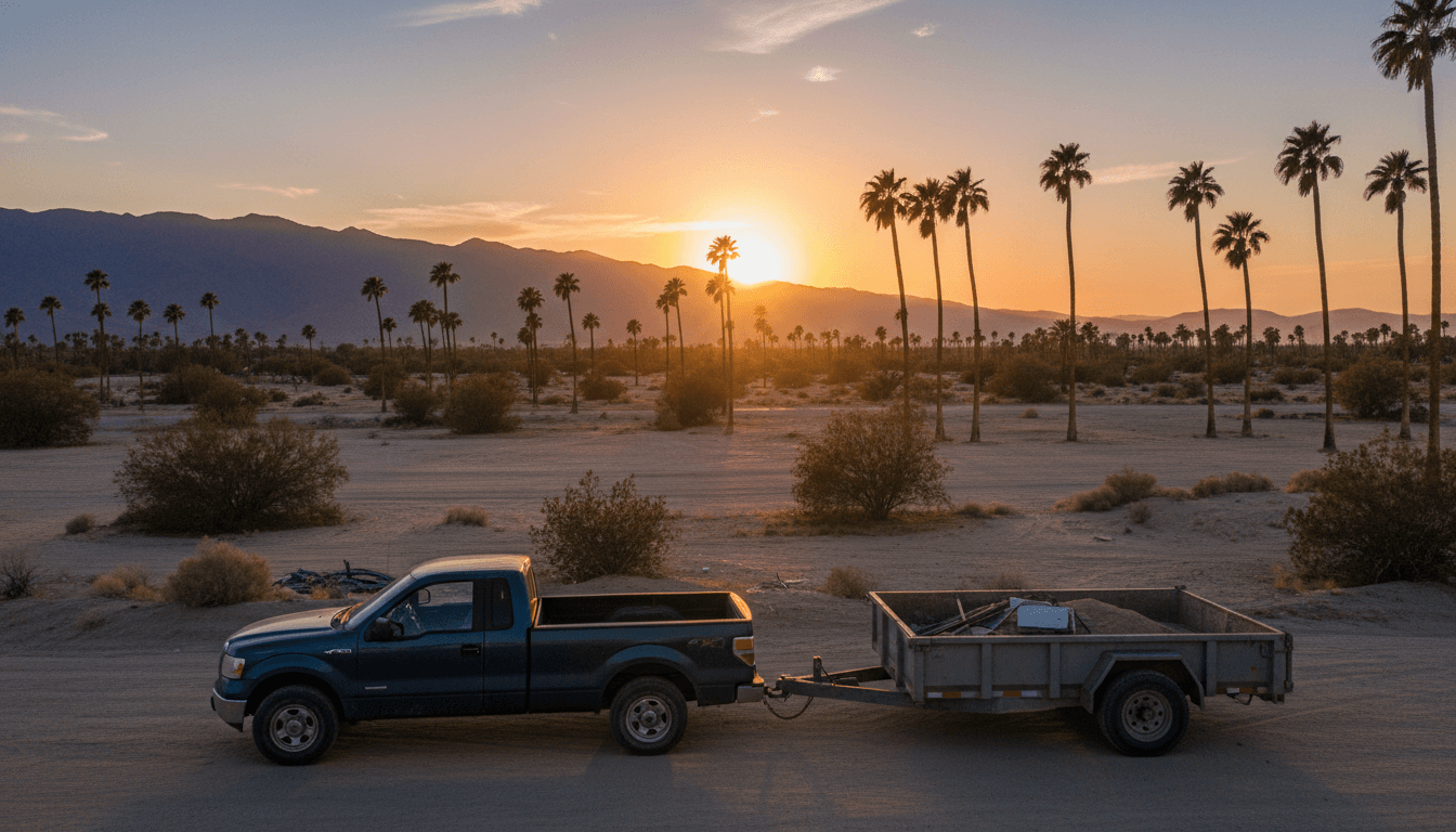 Junk Removal Near Me in the Coachella Valley: A Locally Owned, Full Service Guide